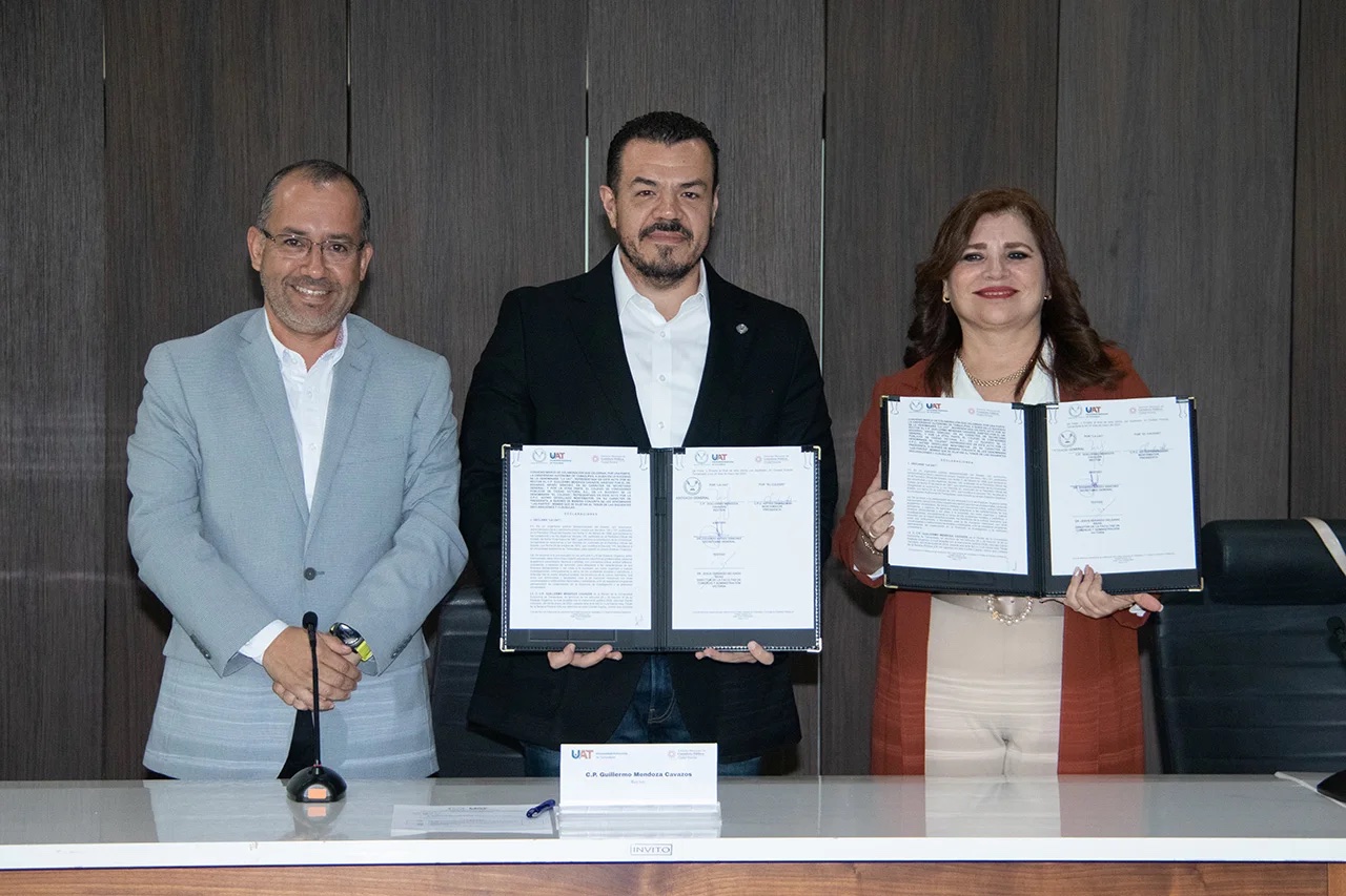 UAT y el Colegio de Contadores de Victoria firman convenio de colaboración